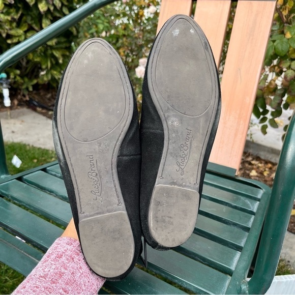 Lucky Brand Aviee Lace Up Ballet Flats - Picture 5 of 10